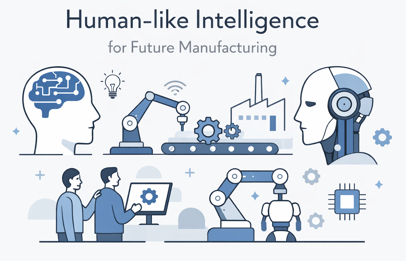 Human-like Intelligence for Future Manufacturing — workshop image