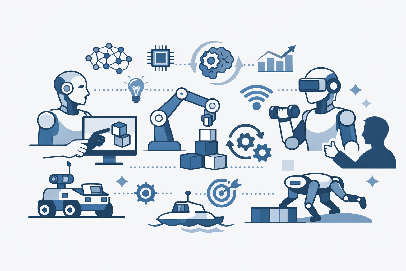 Robot Learning for Physical Intelligence: Trends, Challenges and Integration — workshop image